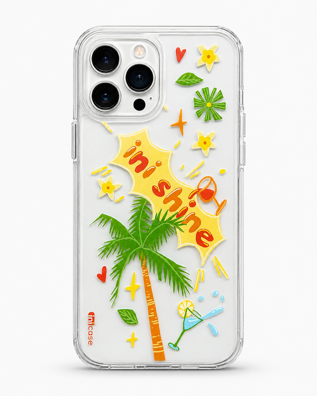 INIMood PC Keras Casing Transparan Belakang - INIShine