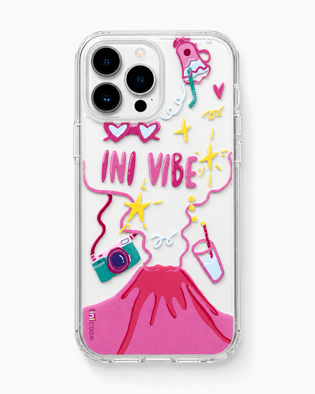INIMood PC Keras Casing Transparan Belakang - INIVibe