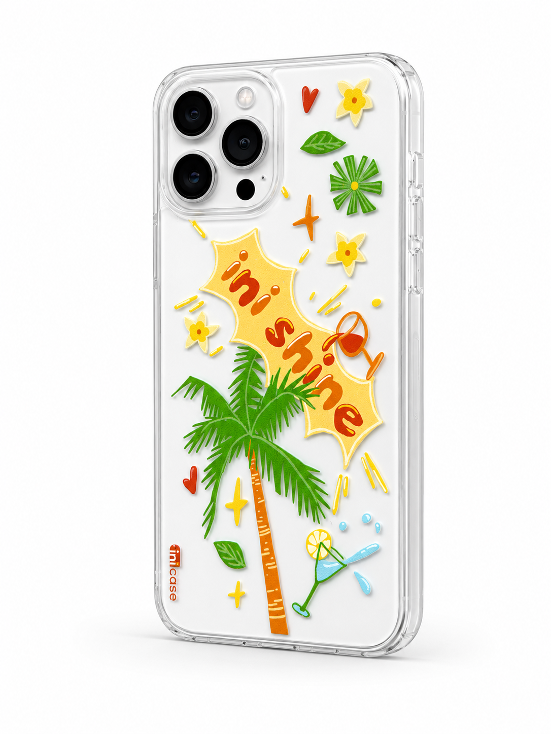 INIMood PC Keras Casing Transparan Belakang - INIShine