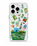 INIMarket PC Keras Casing Transparan Belakang - Hijau Mart