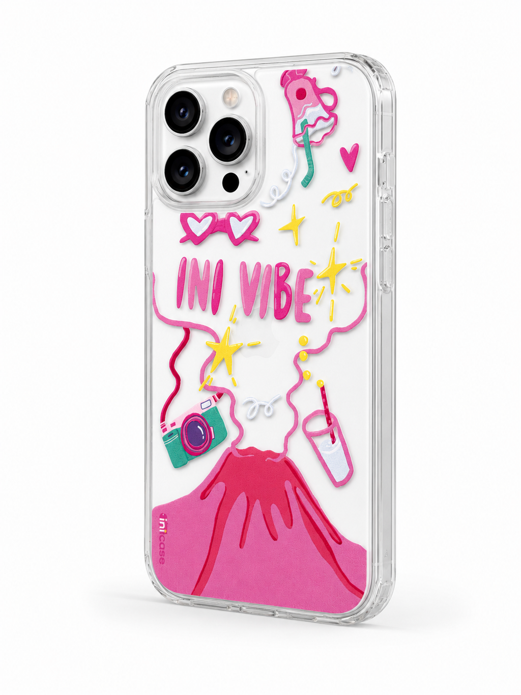 INIMood PC Keras Casing Transparan Belakang - INIVibe
